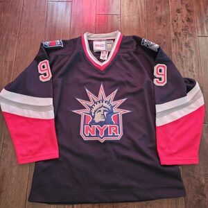 CCM Vintage Hockey Jersey with Red and Gray